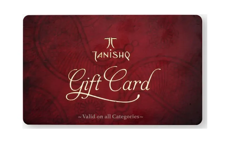 Tanishq gift card